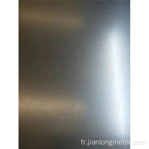 GI de haute qualité / plaque d'acier galvanisée à trempage à chaud